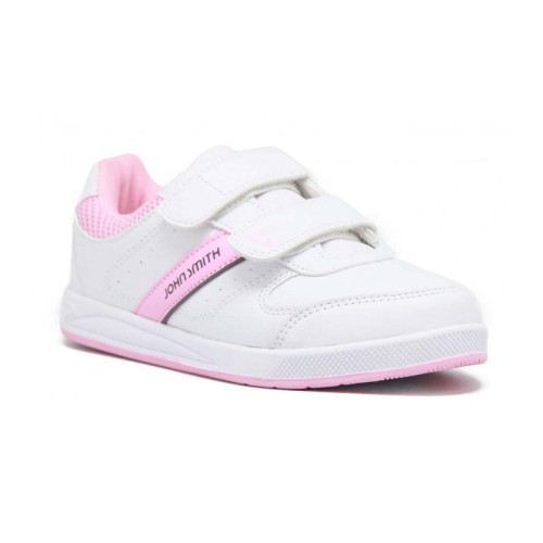 Zapatillas John Smith Cobirvel Blanco Rosa Niña