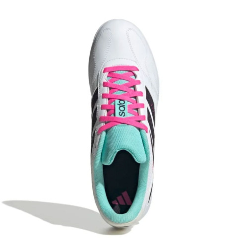 Zapatillas Adidas Super Sala Competetion 3 III Indoor Blanco Turquesa Hombre JR5397