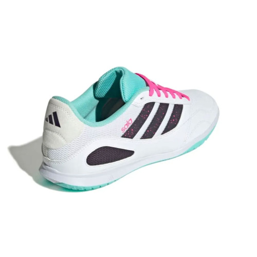 Zapatillas Adidas Super Sala Competetion 3 III Indoor Blanco Turquesa Hombre JR5397