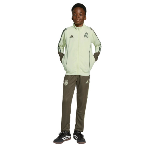 Chándal Adidas Real Madrid Oficial 2025-2026 Verde Niño JP4014