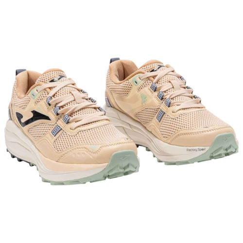 Zapatillas Joma Shock Lady 2529 Beige Trail Running Mujer