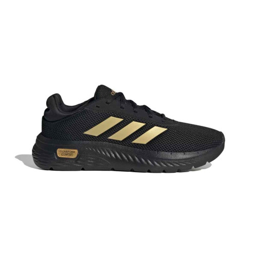Zapatillas Adidas Cloudfoam Comfy Negro Dorado Mujer JH6829