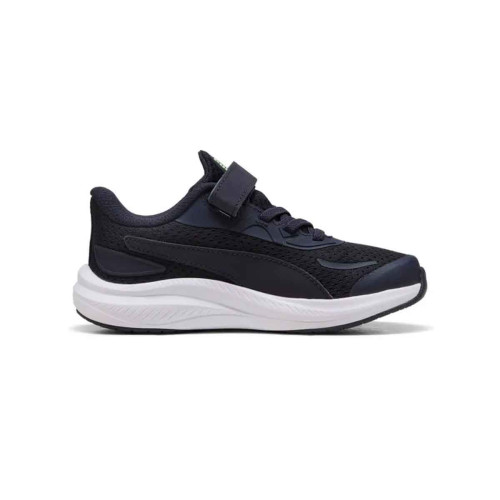 Zapatillas Puma Skyrocket 2 Azul Marino Verde Blanco Niño 312414-03