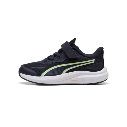 Zapatillas Puma Skyrocket 2 Azul Marino Verde Blanco Niño 312414-03