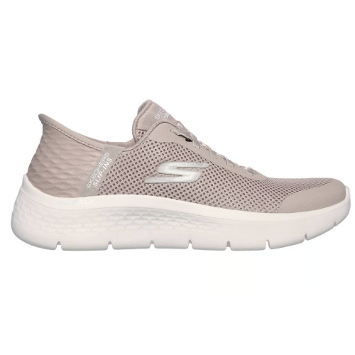 Zapatillas Skechers Slip-ins: GO WALK Flex - Grand Entry Beige Mujer 124836-TPE