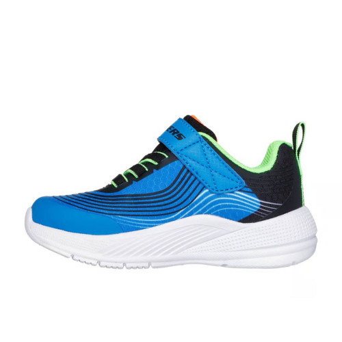 Skechers Microspec Advance Azul Velcro Niño 403926N-BLLM