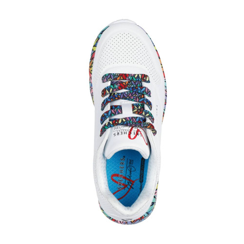 Zapatillas Skechers JGoldcrown Uno Lite Subtle Love Blanco 314088L-WMLT