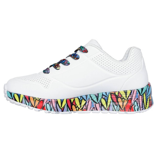 Zapatillas Skechers JGoldcrown Uno Lite Subtle Love Blanco 314088L-WMLT