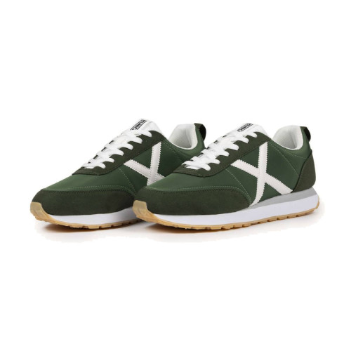 Zapatillas Munich Heritage Running Rush 08 Verde Hombre 4882008