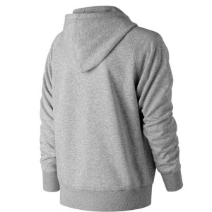 Sudadera New Balance Essentials WT91585 AG Gris Mujer 2
