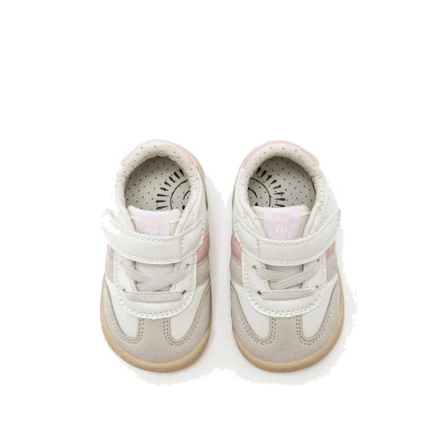 Zapatillas Mustang Free Baby Blanco Rosa Bebé 49060-C58022