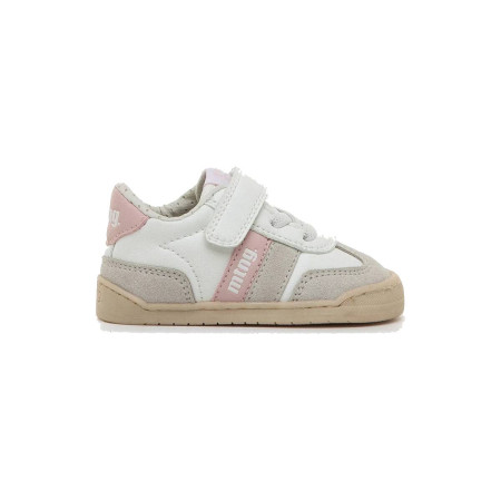 Zapatillas Mustang Free Baby Blanco Rosa Bebé...