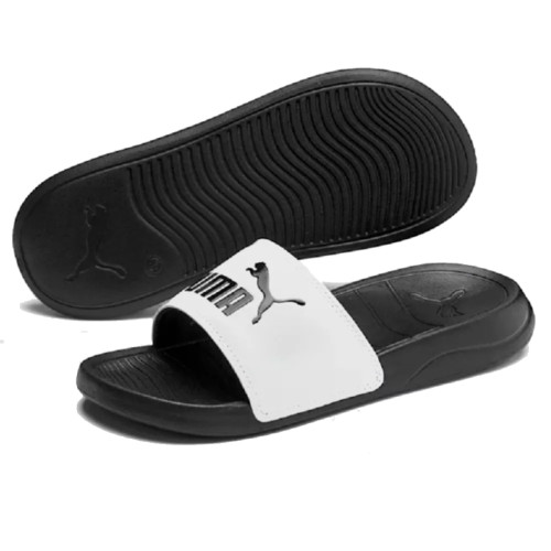 Chanclas Puma Popcat 20 Blanco Negro Junior 372017-02