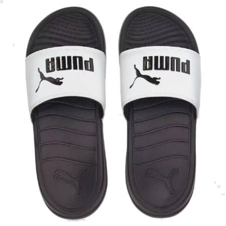 Chanclas Puma Popcat 20 Blanco Negro Junior...