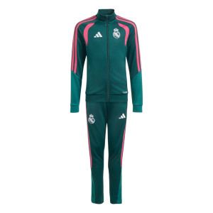 Chándal Adidas Tiro 26 Real Madrid Verde Rosa Niño KS4645