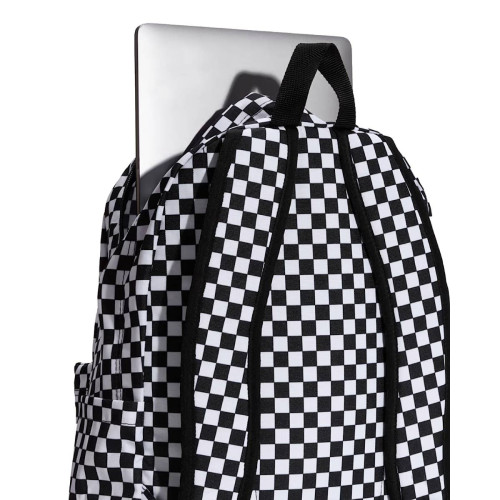 Mochila Vans Old School Check Negro Blanco Cuadros Clásica VN000H4XY28