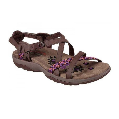 Sandalias Skechers Reggae Slim Vacay 40955 CHOC Marrón Mujer